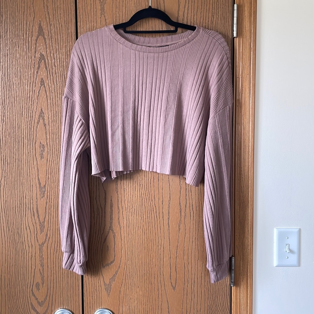 SHEIN crop sweater